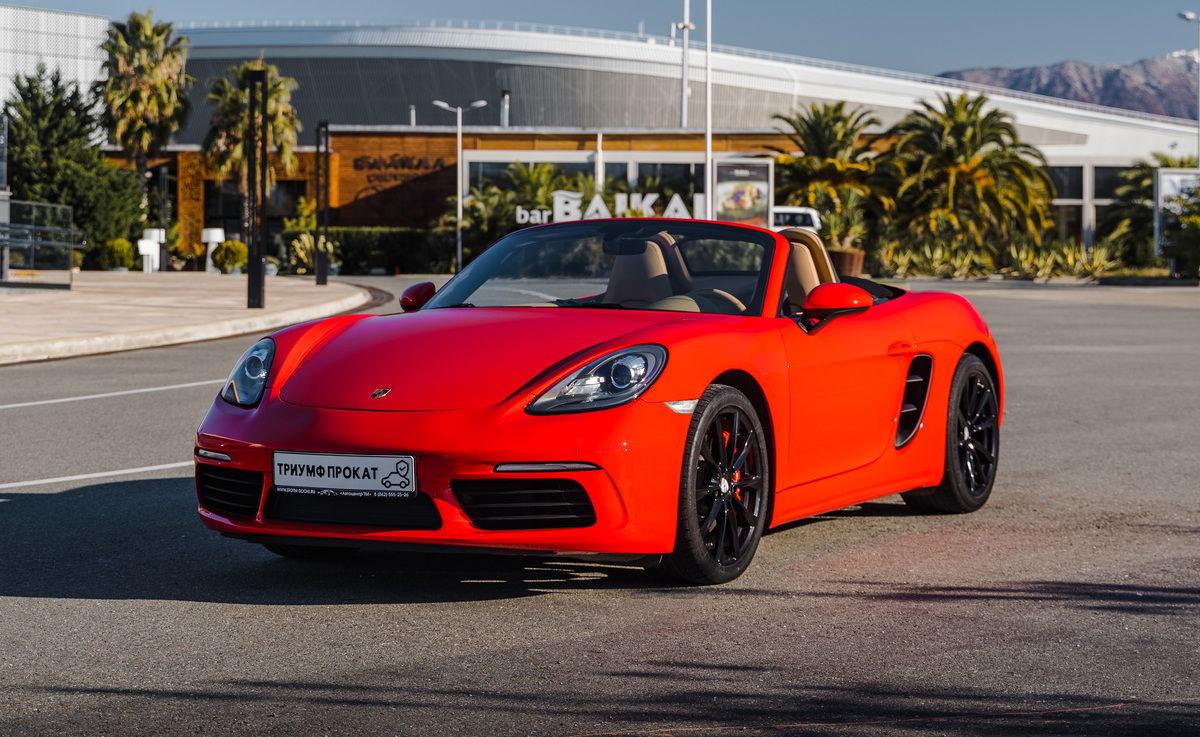 <span style="font-weight: bold;">Porsche 718 Boxster S&nbsp; &nbsp; &nbsp; &nbsp; &nbsp; &nbsp; &nbsp; &nbsp; 21.000 ₽ / сутки</span>