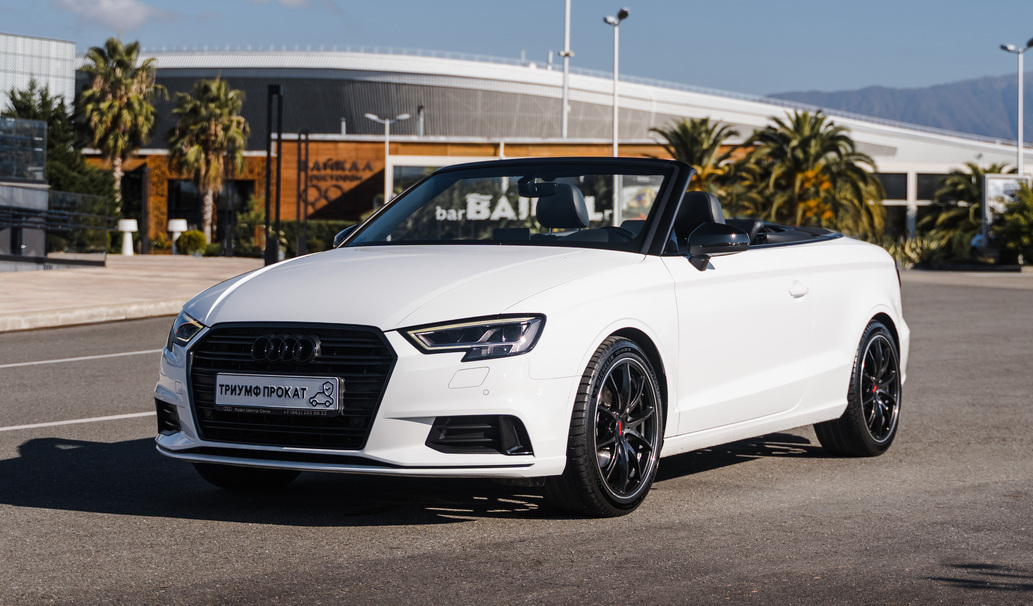 <span style="font-weight: bold;">Audi A3 Кабриолет&nbsp; &nbsp; &nbsp; &nbsp; &nbsp; &nbsp; &nbsp; &nbsp; &nbsp; &nbsp; &nbsp; 8.000 ₽ / сутки</span>